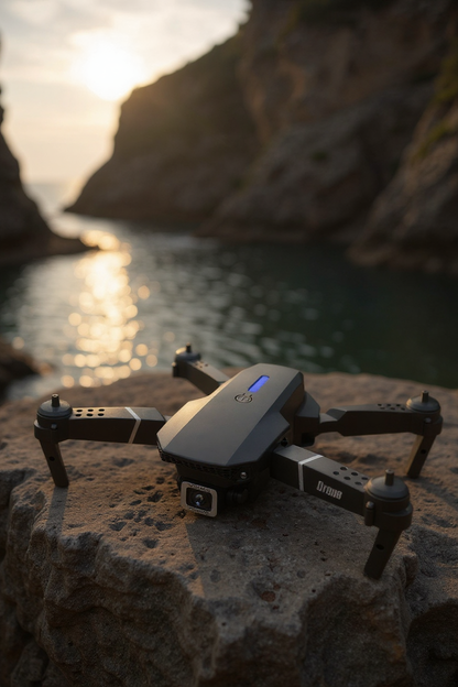 E88 Pro Foldable Quadcopter Drone - WIFI FPV, HD 4K Camera, Altitude Hold