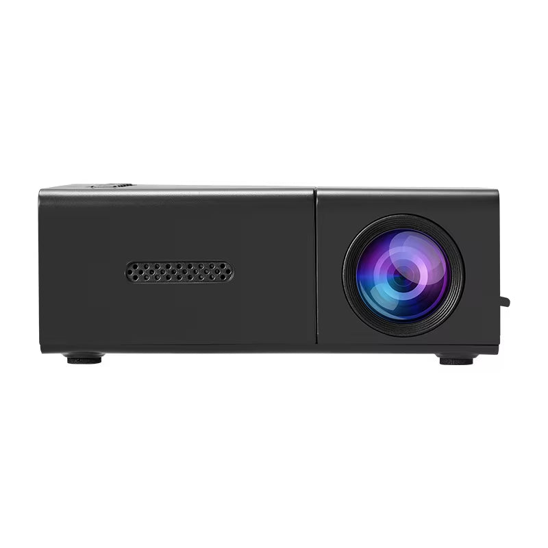 Portable Mini Projector with Full HD 1080P Support -Includes Remote Control, Usb-Powered, Ideal for Smartphones, and USB Devices