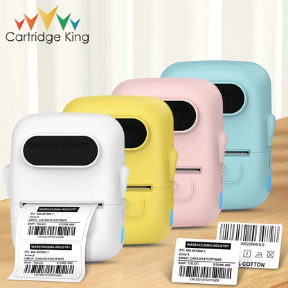P50 Label Maker Mini Portable Thermal Printer Similar to E210 M110 Wireless Labeling Machine DIY Printing Self-Adhesive Sticker
