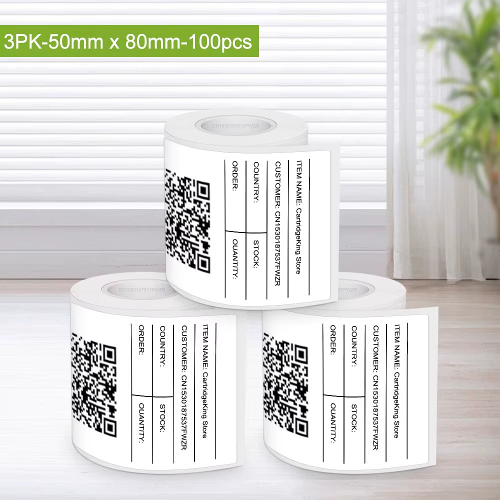 P50 Label Maker Mini Portable Thermal Printer Similar to E210 M110 Wireless Labeling Machine DIY Printing Self-Adhesive Sticker