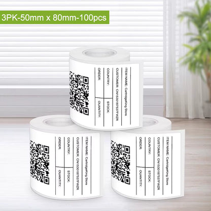 P50 Label Maker Mini Portable Thermal Printer Similar to E210 M110 Wireless Labeling Machine DIY Printing Self-Adhesive Sticker